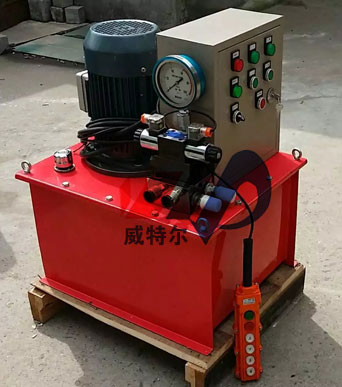 电磁换向阀泵站